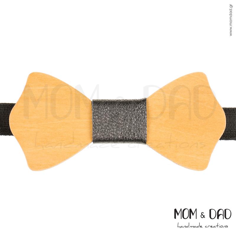 Ανδρικό Ξύλινο Παπιγιόν Mom & Dad 41011251